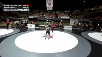 138 lbs Cons. Rd Of 32 - Steven Conway, Royal High School Wrestling vs Mohamad Zein Abdulrahim, Turlock High School Wrestling