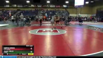 136 lbs Cons. Round 2 - Daisy Mills, Lamar vs Aspyn Hikida, Northridge