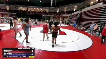 285 lbs Quarterfinal - Kaden Stitt, Oklahoma vs Sy Phipps, Putnam City Freestyle Wrestling Club
