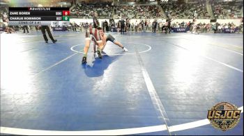 110 lbs Consi Of 8 #1 - Zane Boren, Duncan Demon Wrestling vs Charlie Robinson, Best Trained