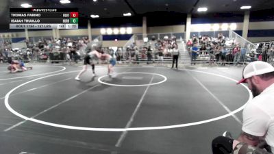 157 lbs Round Of 64 - Thomas Farino, Foothill vs Isaiah Trujillo, Hurricane Tigers