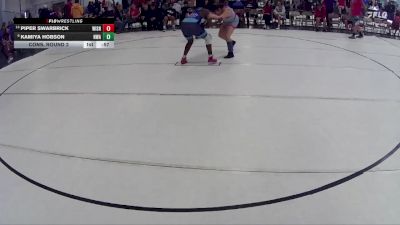 188 lbs Cons. Round 2 - Kamiya Hobson, Nebraska Wrestling Academy vs Piper Swarbrick, Nebraska Wrestling Academy