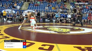 138 lbs Rnd Of 128 - Leif Schroeder, Montana vs Wyatt Turnquist, South Dakota