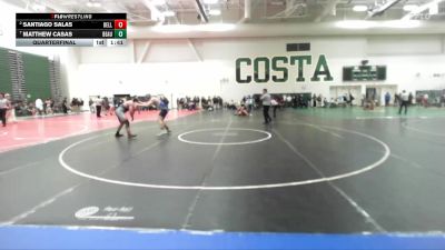 215 lbs Quarterfinal - Matthew Casas, Beaumont vs Santiago Salas, Yorba Linda