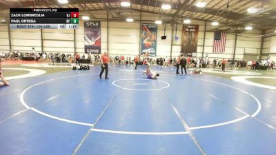 154 lbs Round Of 16 - Paul Ortega, NY vs Zack Lombreglia, NJ