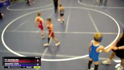 77 lbs Cons. Round 2 - Ty Washburn, Rum River Wrestling vs Edward Cook, Waconia Wrestling Club