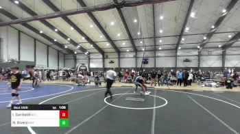 126 lbs Quarterfinal - Israel Garibaldi, No Limits Wrestling Club vs Nehmaih Rivero, Mat Demon WC