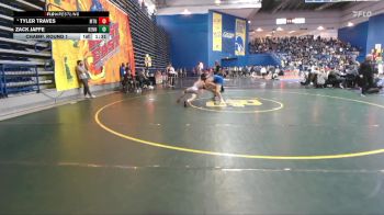 150 lbs Champ. Round 1 - Zack Jaffe, Kennett vs Tyler Traves, Mountain View