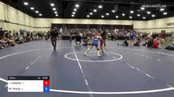 97 lbs Consolation - Jaylee Hatcher, VA vs Makayla Young, OH