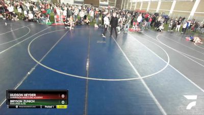 79 lbs Quarterfinal - Bryson Zunich, Badlands Elite vs Hudson Heyder, Sanderson Wrestling Academy