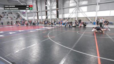 140 lbs Cons. Quarters - Cash Devers, Asylum Wrestling Club vs Alden Marquess, Beaver Dam Wrestling Club