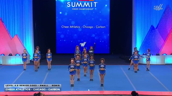 Cheer Athletics - Chicago - Carbon [2026 L4.2 Senior Coed - Small Semis ...
