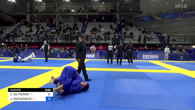 CHRISTIAN DE PIERRO vs JUN MATSUMOTO 2023 European Jiu-Jitsu IBJJF ...