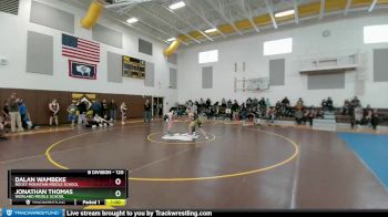 120 lbs Semifinal - Dalan Wambeke, Rocky Mountain Middle School vs Jonathan Thomas, Worland Middle School