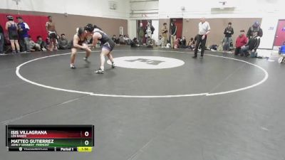 190 lbs Champ. Round 1 - Matteo Gutierrez, John F Kennedy -Fremont vs ...