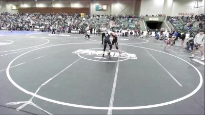 114 lbs Quarterfinal - Cassius Montoya, Wells JR WC vs Levi Schepens, Rampage WC