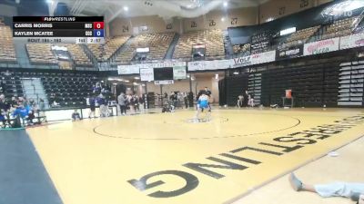 160 lbs Cons. Round 3 - Carris Morris, Murray State vs Kaylen McAtee, Colby Community College