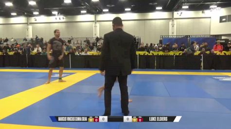 Luke Elders vs Marcus Vinicius Cunha Silva 2024 World IBJJF Jiu-Jitsu No-Gi Championship