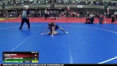 75 lbs Cons. Round 2 - Rylee Engan, Caledonia vs Carson Torkelson, LAW