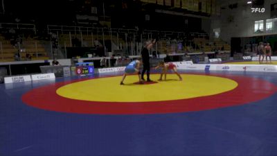 61kg Quarterfinal - Iringo Leder, Matmen Wrestling Club vs Brooklynn Dieter, Advanced Wrestling Academy