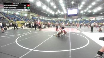 78 lbs Quarterfinal - Jaxi Jean Downing, Valley Bad Boys vs Rhett Crowther, Wtc