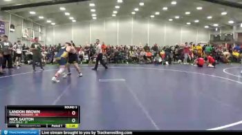 250 lbs Round 5 (6 Team) - Landon Brown, Missouri Avengers vs Nick Saxton, Iowa Gold