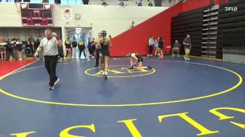 130 lbs Champ. Round 2 - Linda Diaz, Muscatine vs Kyrie Chapman, Grinnell