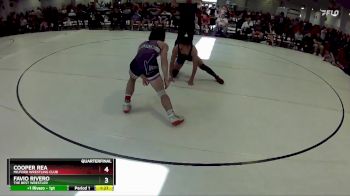 141 lbs Quarterfinal - Favio Rivero, The Best Wrestler vs Cooper Rea, Milford Wrestling Club