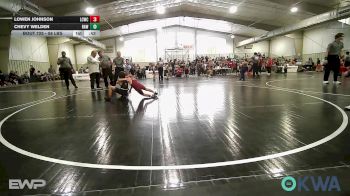58 lbs Consolation - Lowen Johnson, Lincoln Christian vs Chevy Welden, Raw Wrestling Club