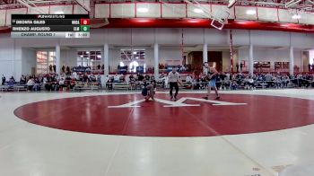 157 lbs Champ. Round 1 - Deonta Giles, Wheaton (il) vs Rhenzo Augusto, Elmhurst University