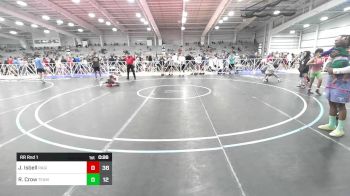 100 lbs Rr Rnd 1 - Jason Isbell, Ragin Raisins Catawba vs Ramsey Crow, Team Bro