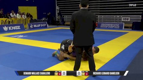 Richard Leonard Danielsen vs Demarr Wallace Caballero 2025 Pan IBJJF Jiu-Jitsu No-Gi Championship