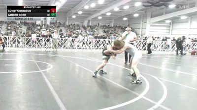 126 lbs Consi Of 8 #2 - Corbyn Robison, UT vs Lander Bosh, UT