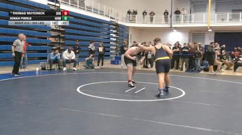 285 lbs 7th Place - Thomas Wuycheck, Seneca Valley vs Jonah Fierle, Norwin