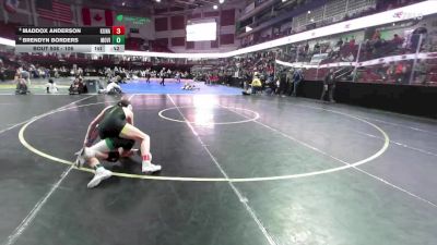 106 lbs Cons. Semi - Maddox Anderson, Kuna vs Brendyn Borders, Mountain View
