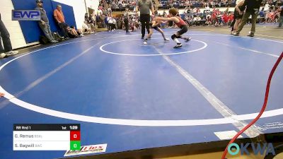 58 lbs Rr Rnd 1 - Grant Remus, Barnsdall vs Sawyer Bagwill, Berryhill Wrestling Club