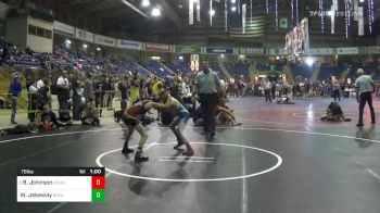 Consolation - Blaine Johnson, Douglas Wrestling Club vs Will Jakeway, Sons Of Thunder Academy