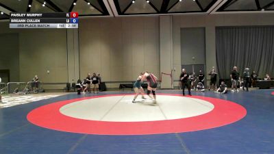 190 lbs 3rd Place Match - Paisley Murphy, FL vs Breann Cullen, LA