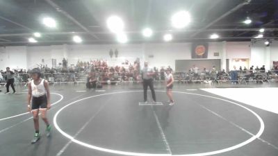 81 lbs Round Of 16 - Roman Calles, Riverside Rascals vs Liam Gonzalez, Az Cross Trained