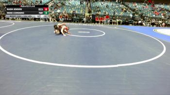 126 lbs Consi Of 16 #2 - Nash Jensen, Delta vs Rene Cordero, Poway