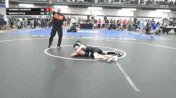 103 lbs Quarterfinal - Dominic Giannoni, Valley Central vs Mason Little, Shenendehowa