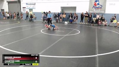 56 lbs Semifinal - Bridger Graham, Mat-Su Matmen vs Chaseton Carr, Mat-Su Matmen