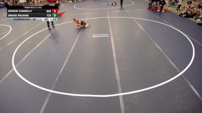 Elementary - 56 lbs Bowen Connelly, New Prague vs Drake Wilking, Flat Earth