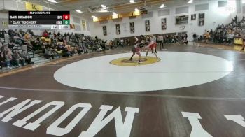 175 lbs Quarterfinal - Clay Teichert, Cokeville vs Saki Meador, Big Piney