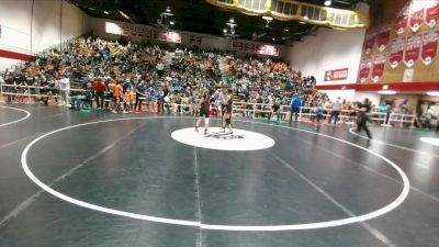 86-95 lbs Cons. Round 2 - Carley Weber, Worland Middle School vs Addison Apodaca, Riverton Middle School