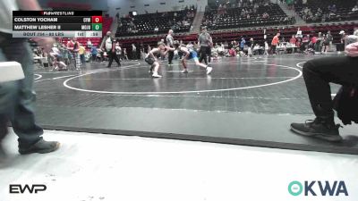 80 lbs Consolation - Colston Yocham, Coweta Tiger Wrestling vs Matthew Lesher II, Mojo Grappling Academy
