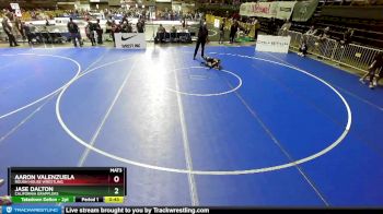 49 lbs Quarterfinal - Jase Dalton, California Grapplers vs Aaron Valenzuela, Rough House Wrestling