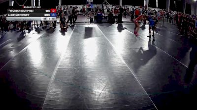 115 lbs Cons. Round 3 - Moriah Morphet, Whiteland Wrestling Club vs Allie Matheney, Madison Rams Wrestling Club