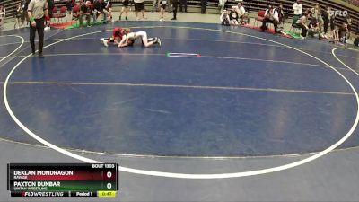 47 lbs Semifinal - Deklan Mondragon, Ravage vs Paxton Dunbar, Uintah Wrestling