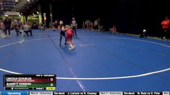 85 lbs Cons. Round 5 - Lincoln Schuelke, Berge Elite Wrestling Academy vs Barrett Morrow, Immortal Athletics WC